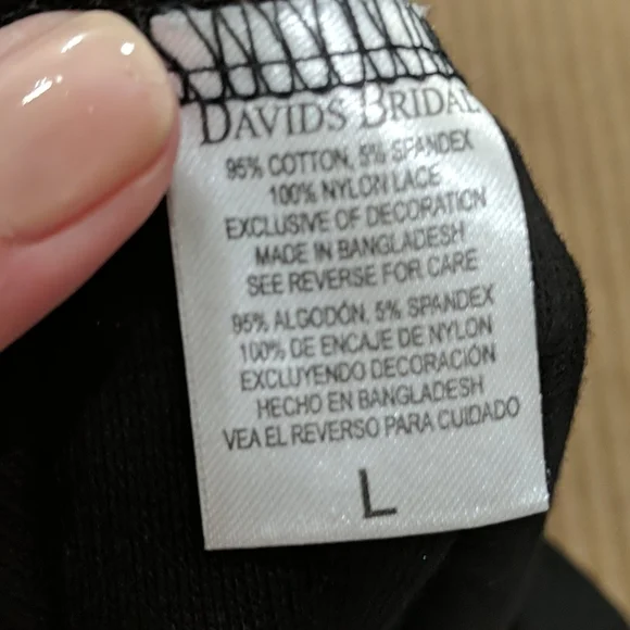 David's Bridal Team Bride Blingy Tank Top New L - Picture 6 of 6
